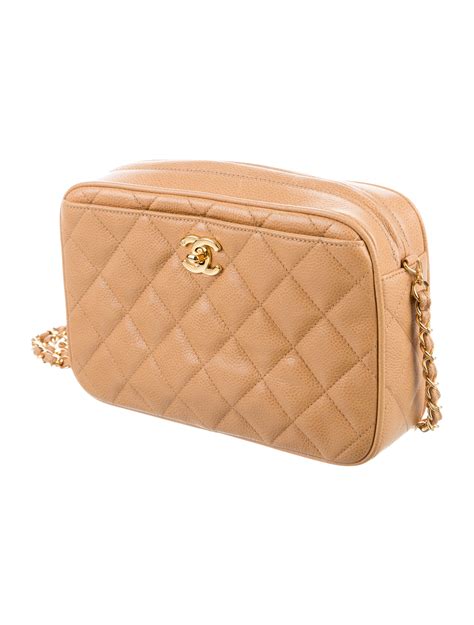 camera bag chanel vintage|chanel vintage camera bag beige.